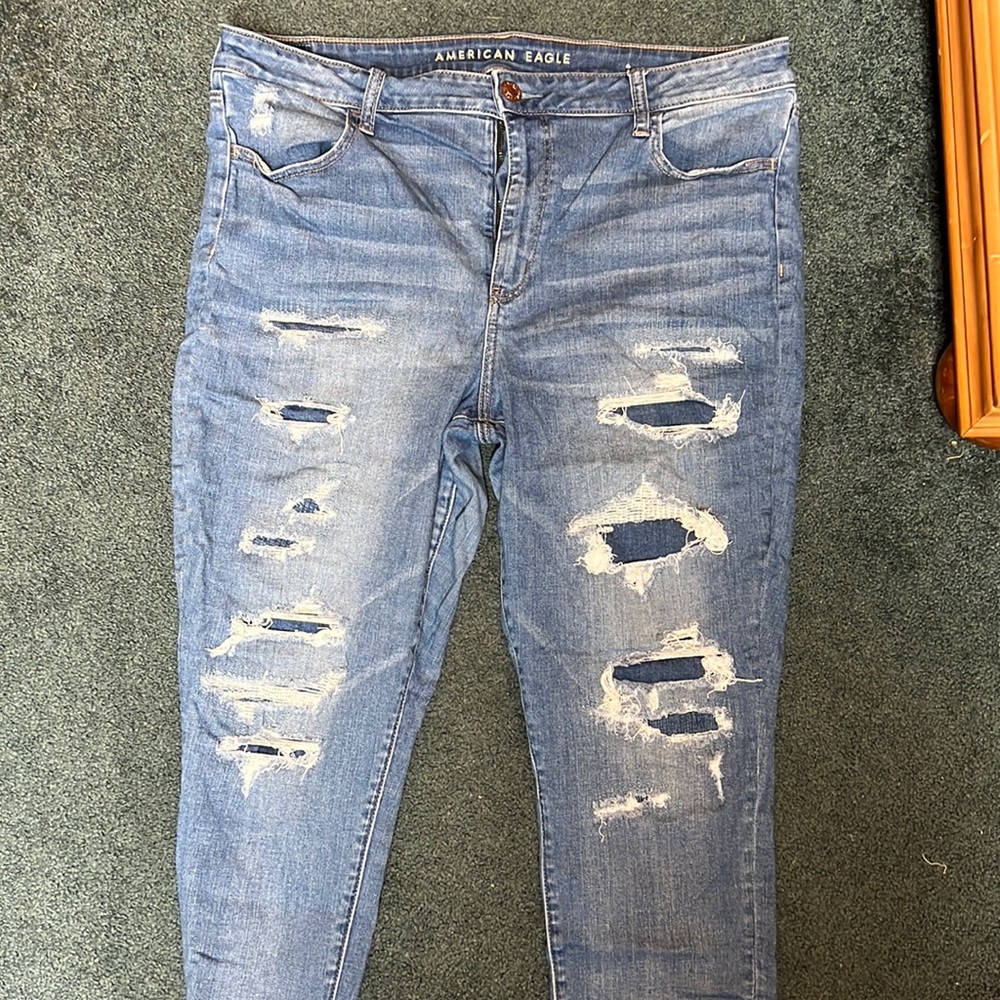 Hi Rise Jegging Crop American Eagle Jeans